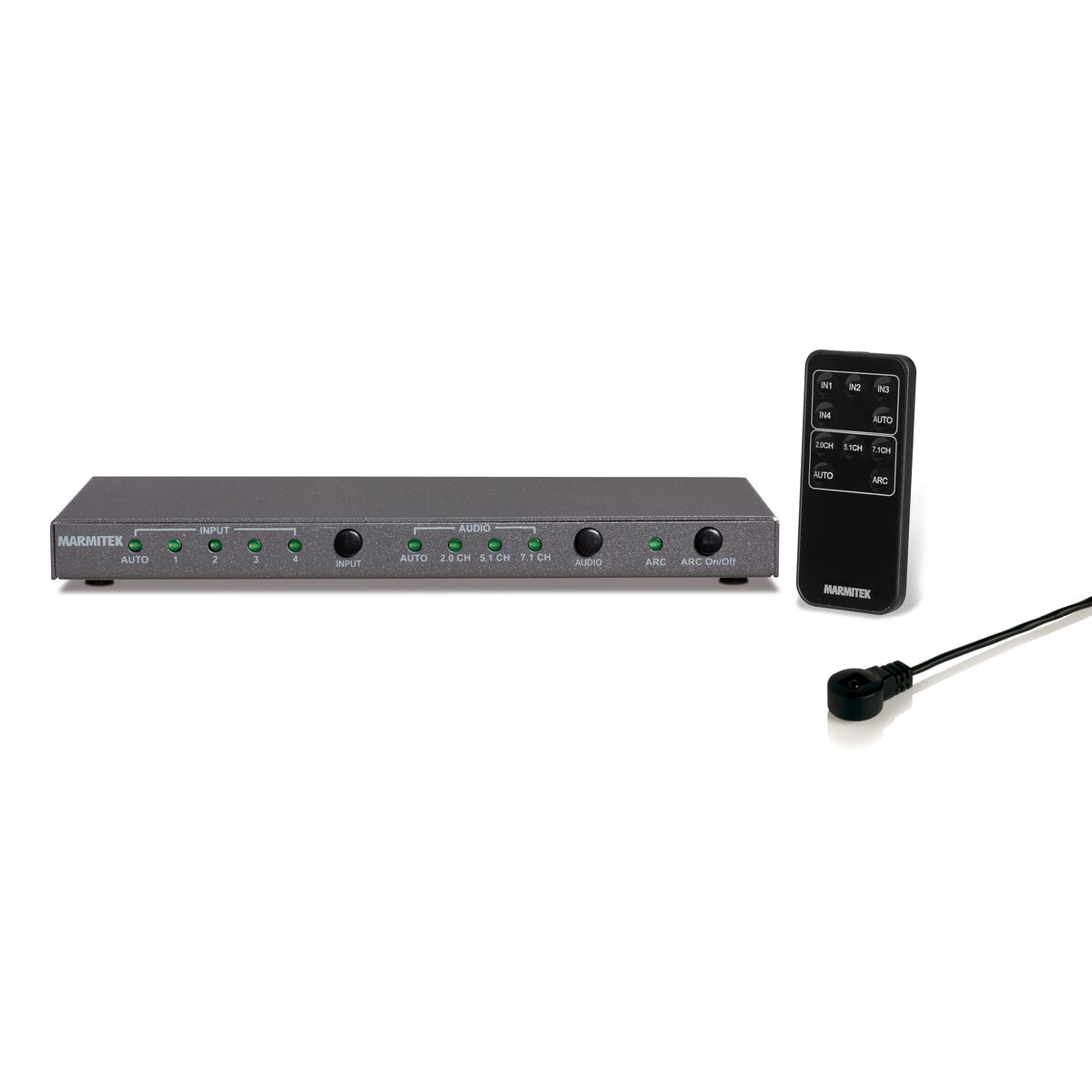 Connect 621 UHD 2.0 - HDMI switch 4K 60Hz - 4 in / 1 uit
